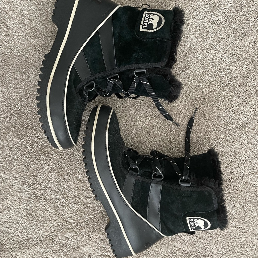 Sorel boots, size 10.